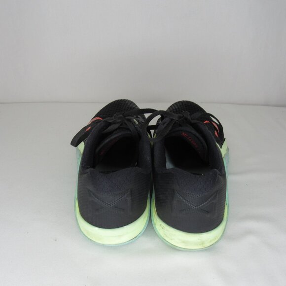 Nike Metcon 6 Cross Training Shoes Black Blue Women's 8.5 AT3160-067 - Picture 4 of 7